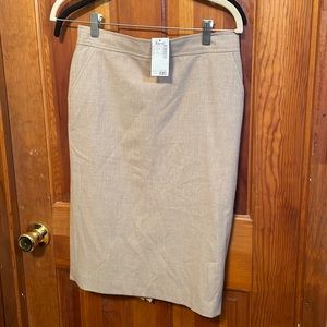 Calvin Klein Womens Tan Skirt - Size 2 - new with tags
